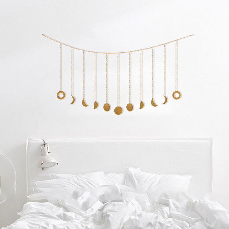 Moon Cycle Metallic Decoration "MOME"