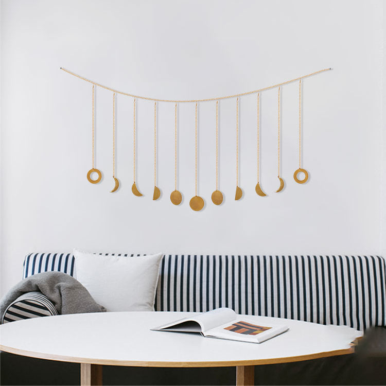 Moon Cycle Metallic Decoration "MOME"