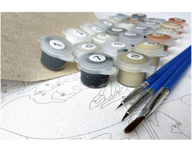 DIY ship - painting by numbers - painting set "SHIMA"
