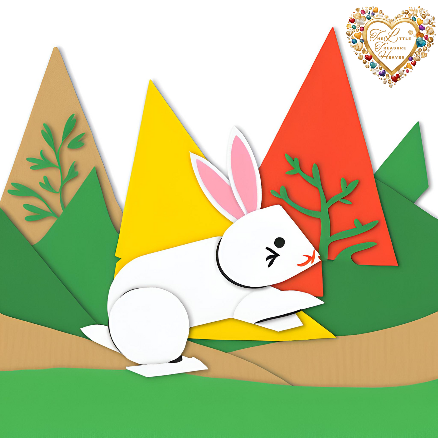 Simple craft idea - rabbit