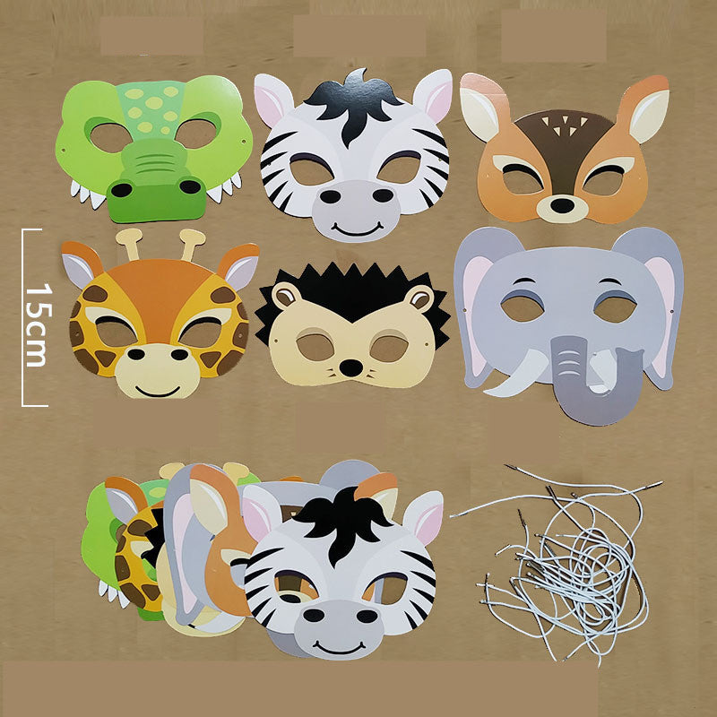 Animal masks made of paper "TIPA"