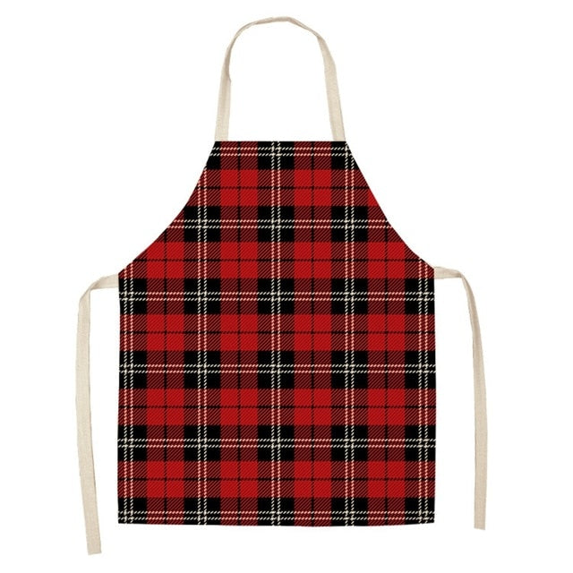 Schürze aus Leinen & Baumwolle, Weihnachten, Kreative Weihnachtsschürze, Cotton linen creative Christmas Apron