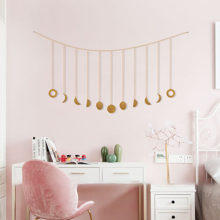 Moon Cycle Metallic Decoration "MOME"