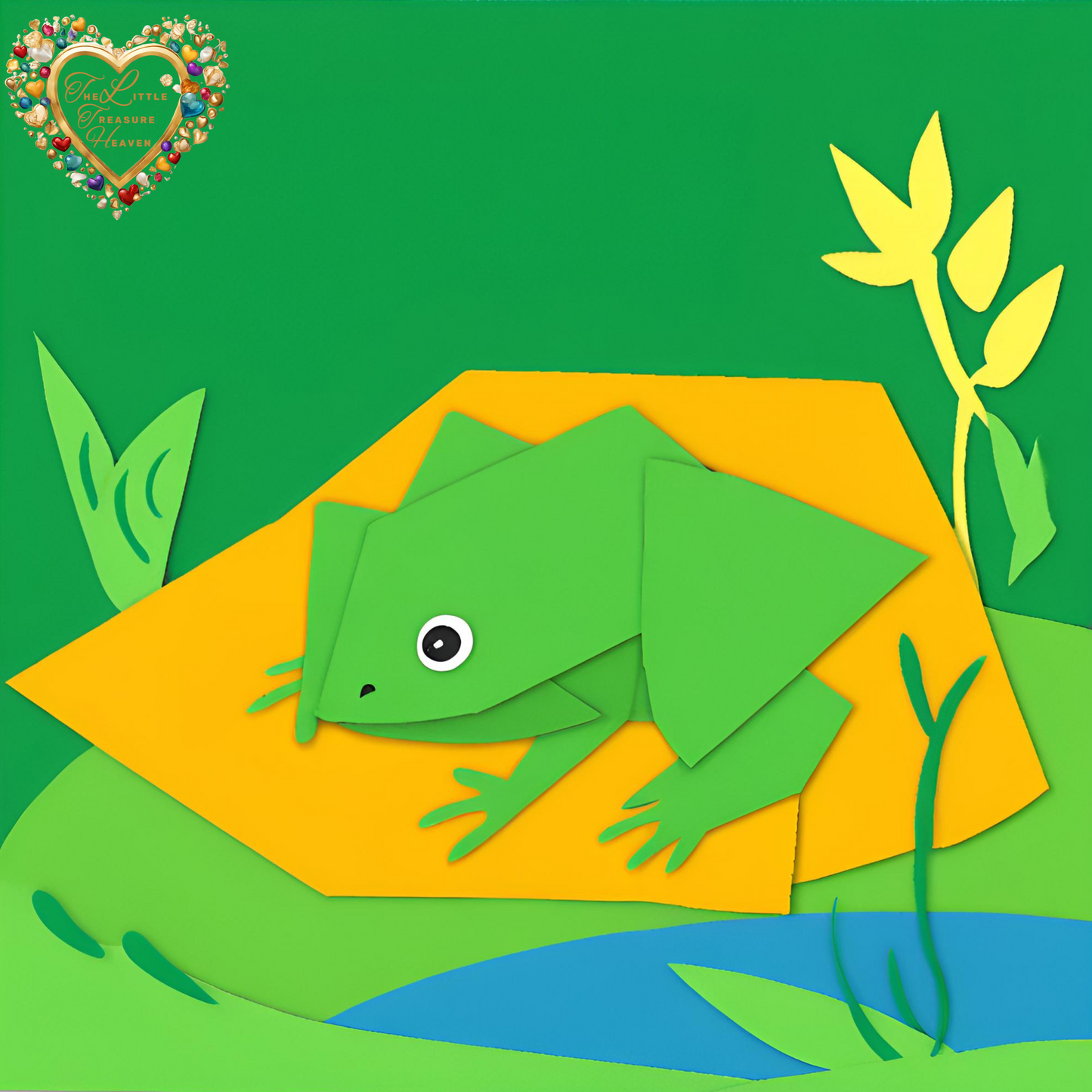 Simple craft idea – frog