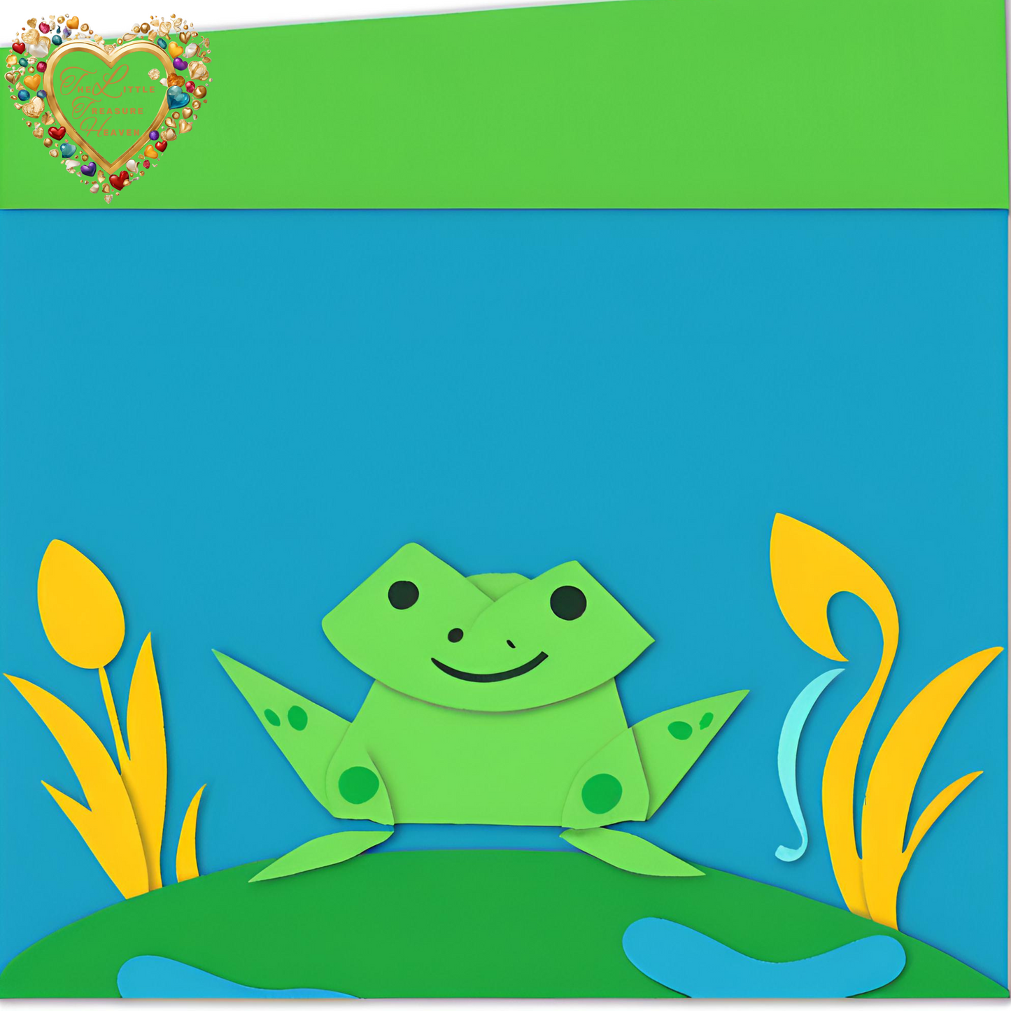 Simple craft idea – frog