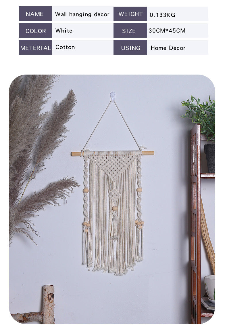 Bohemian macrame home decoration wall "MAHO"