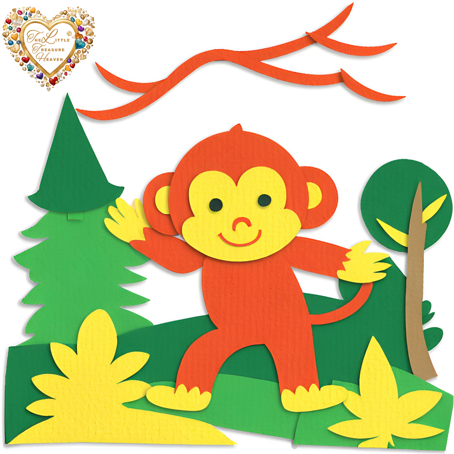 Simple craft idea – monkey