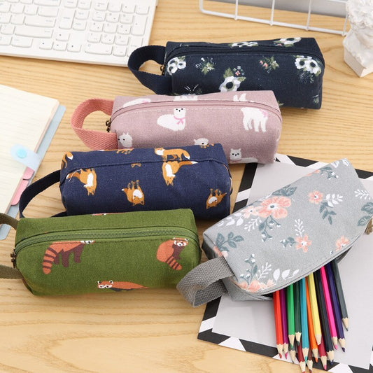Canvas pencil case "MALEI"