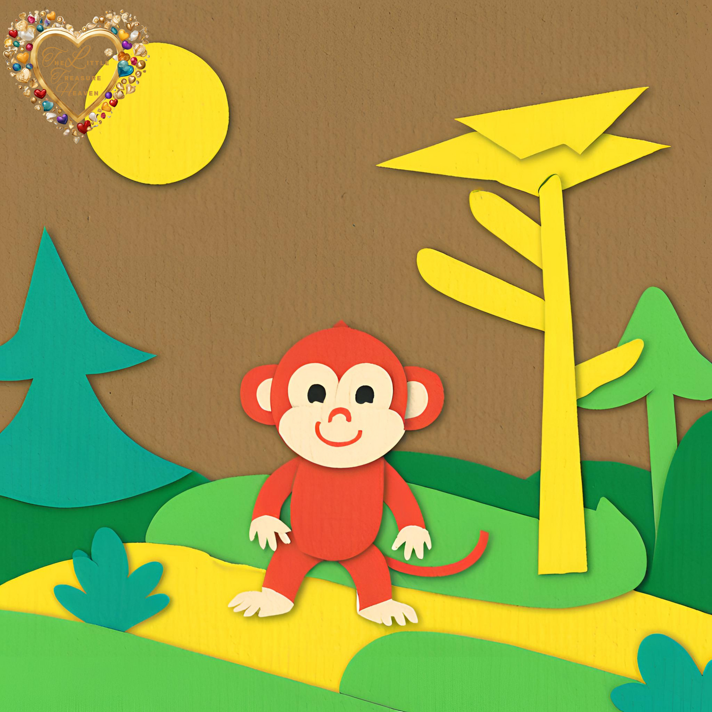 Simple craft idea – monkey
