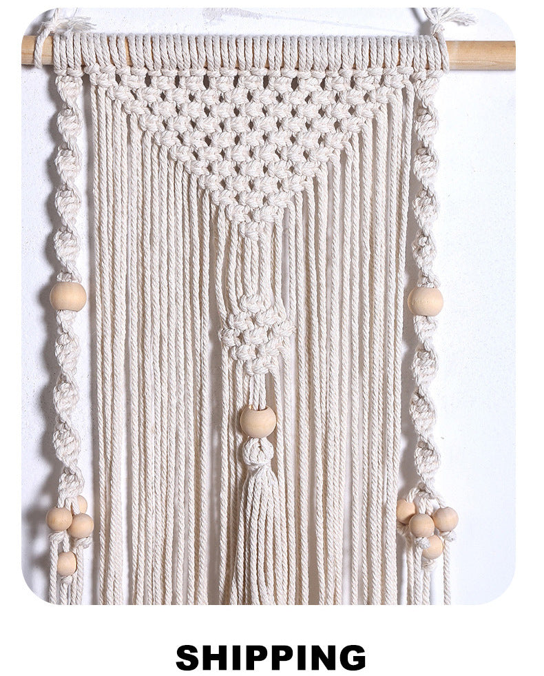 Bohemian macrame home decoration wall "MAHO"