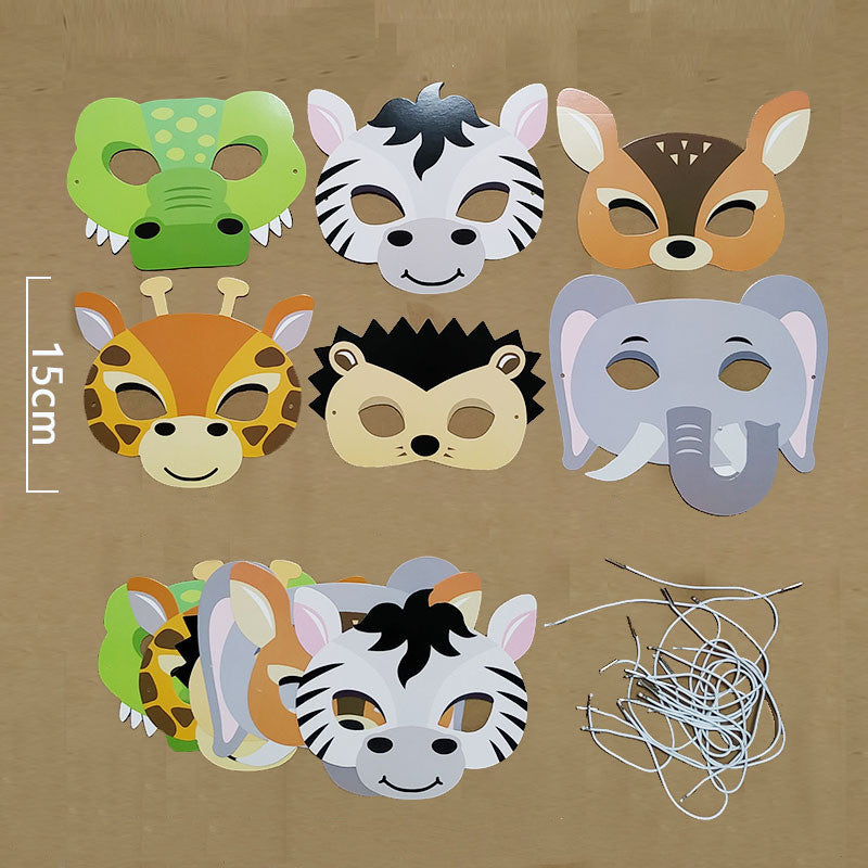 Animal masks made of paper "TIPA"