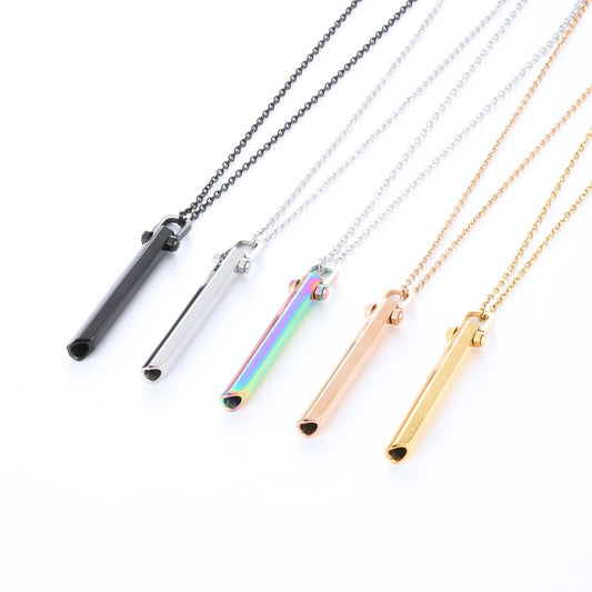 Breathing Whistle Breathing Necklace "INHA"