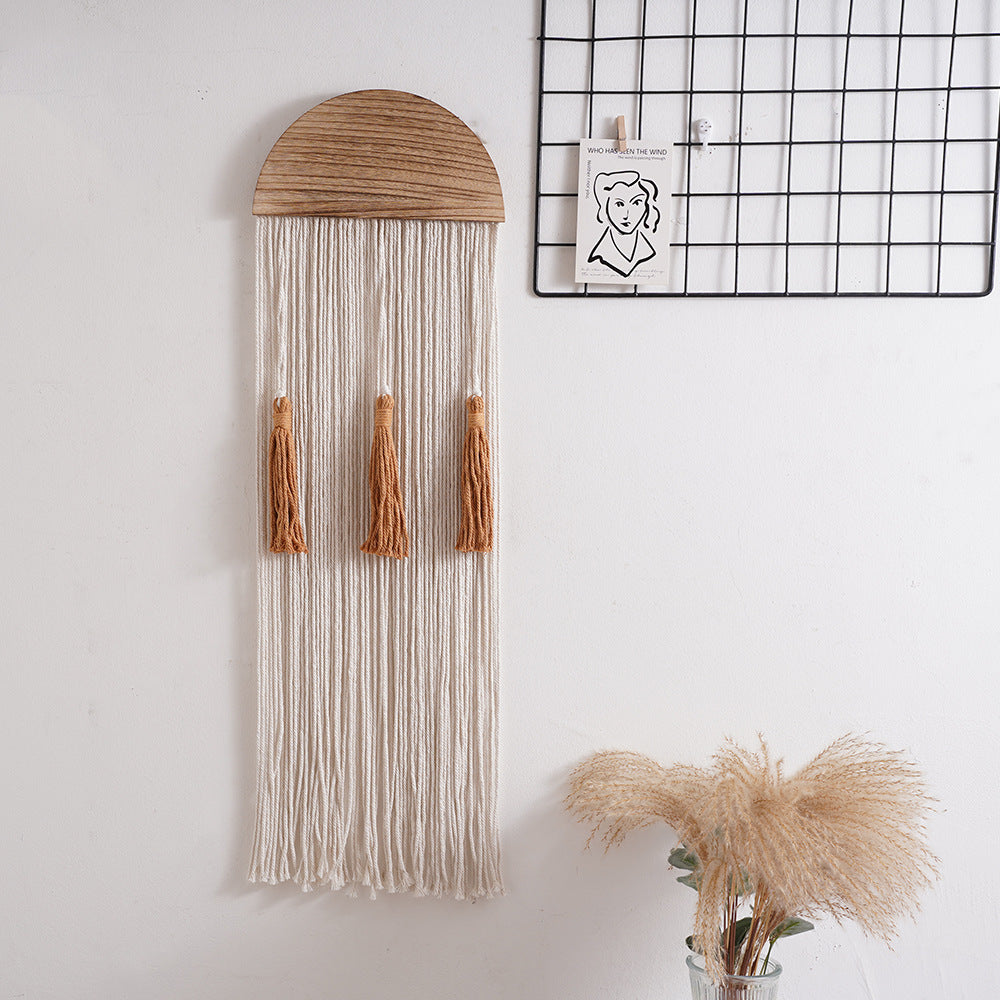 Modern Minimalist Tassel Bohemian Tapestry