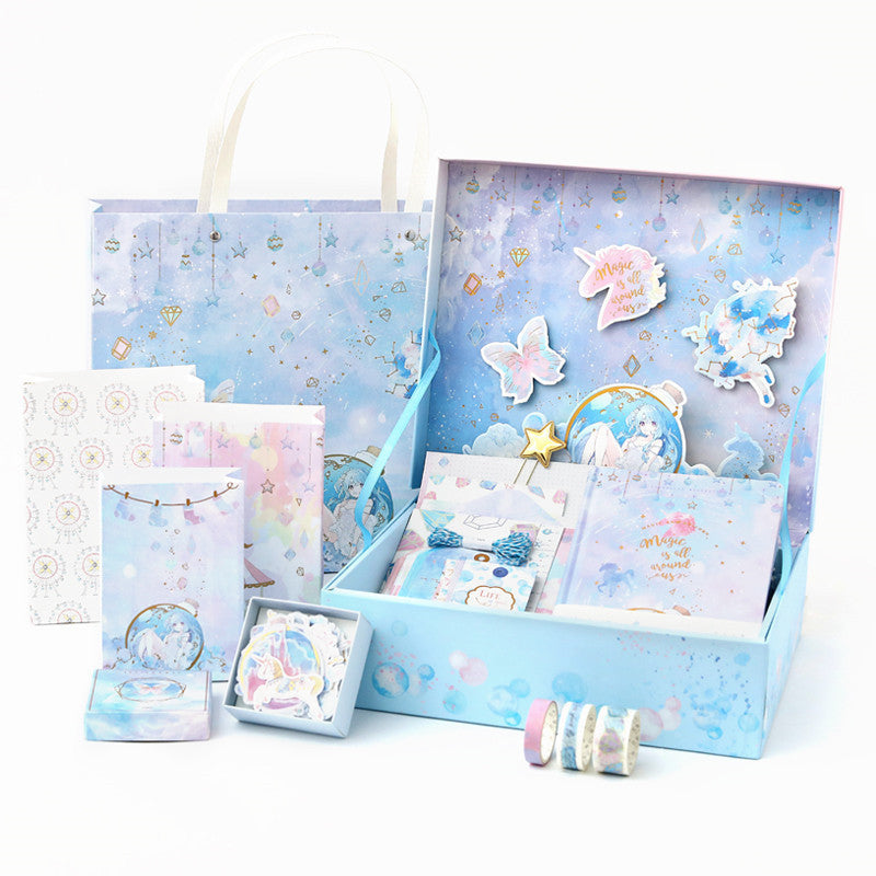 Handbook Gift Box Set Antique Cute Simple Retro