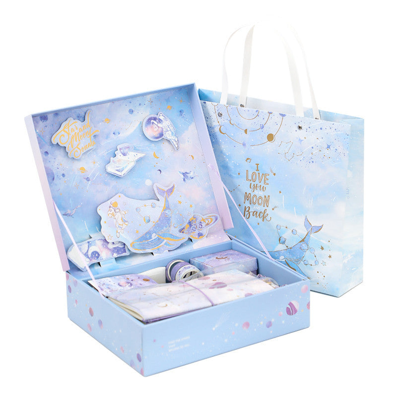 Handbook Gift Box Set Antique Cute Simple Retro