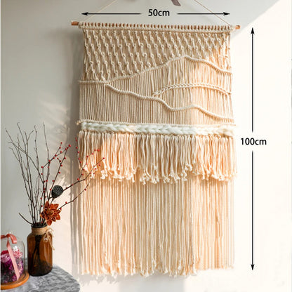 Hand-woven Bohemian Tapestry Wall Tassel