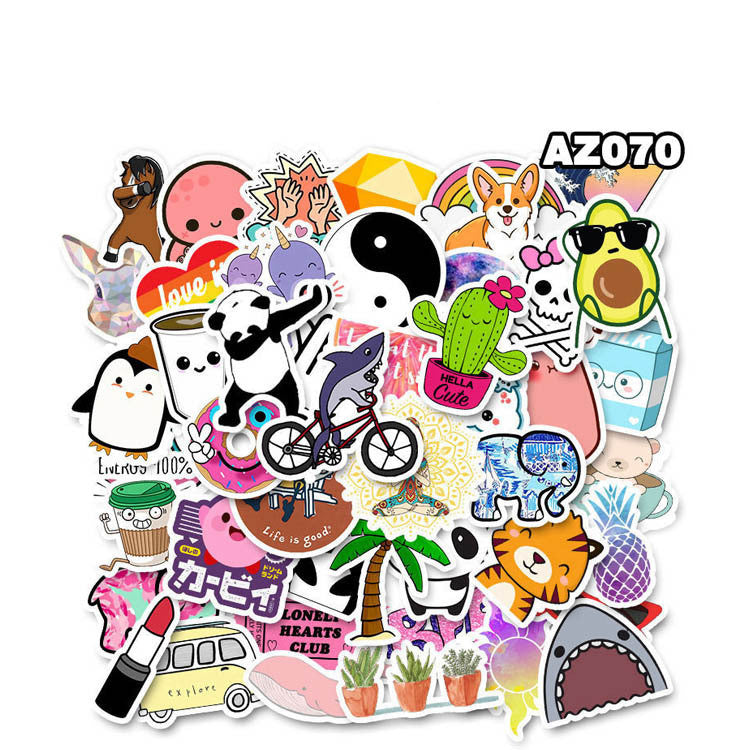 Waterproof Suitcase Sticker Skateboard Sticker