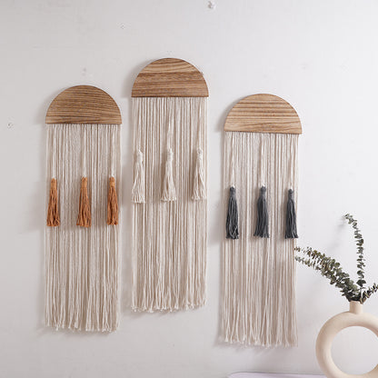 Modern Minimalist Tassel Bohemian Tapestry