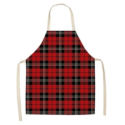 Schürze aus Leinen & Baumwolle, Weihnachten, Kreative Weihnachtsschürze, Cotton linen creative Christmas Apron