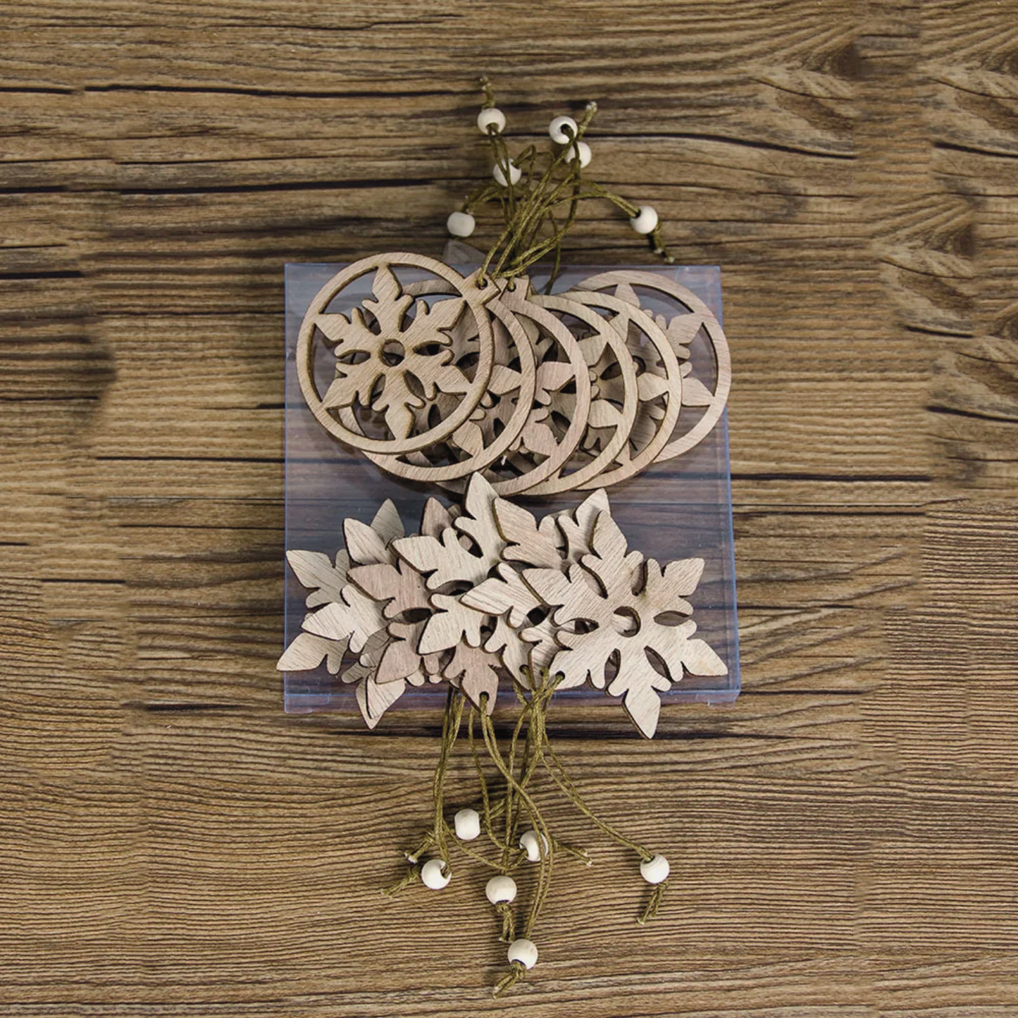 Weihnachtsbaum Anhänger, Weihnachtsdeko, Dekoration Äste, Tannenbäume, 12er Set, Holz Deko, Geschenkanhänger, Weihnachtsbäume, Geschenk Aufhängen / Ausmalen, DIY, Bemalen, Christmas Deko