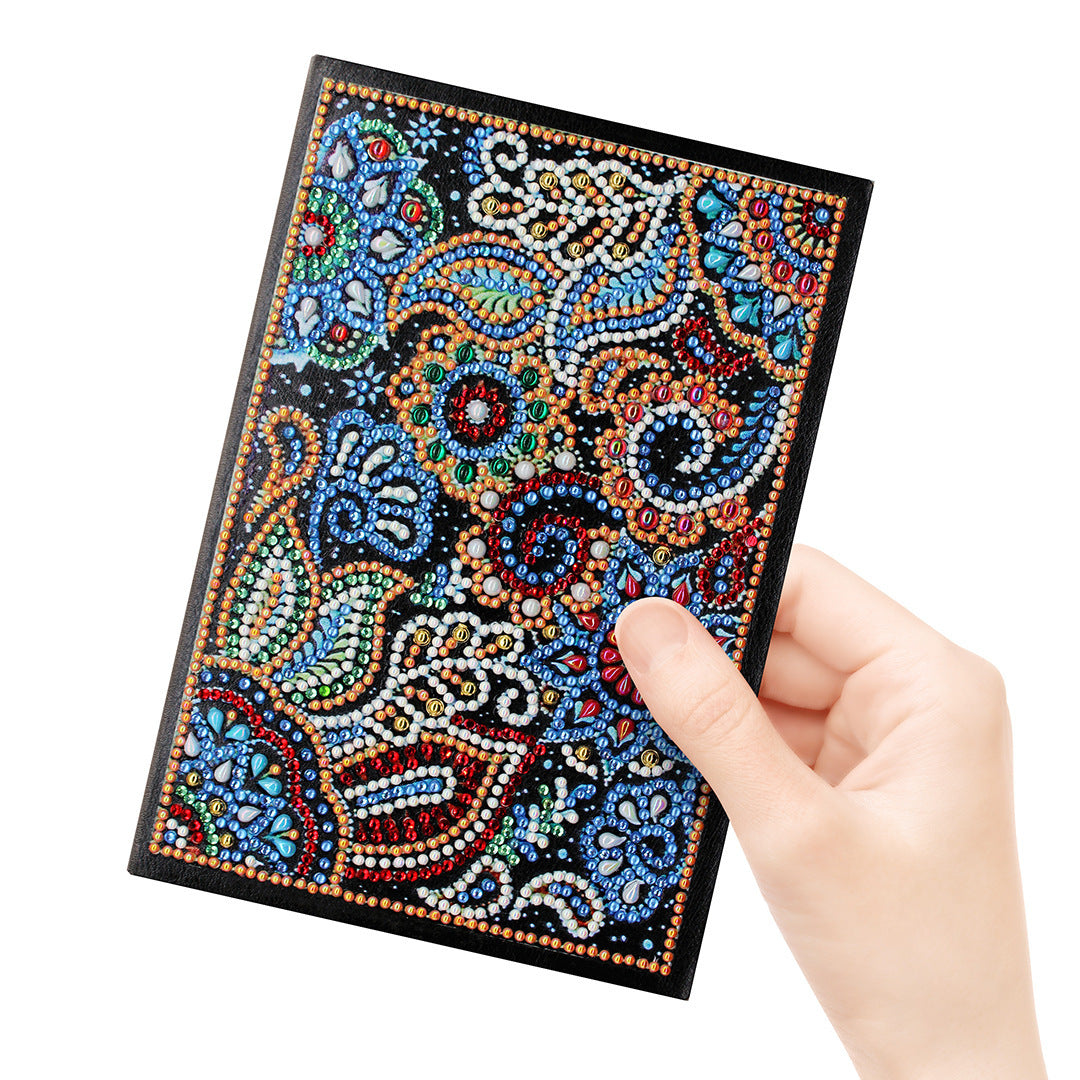 Shaped diamond painting notebook