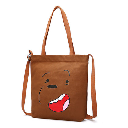 Hand carry canvas bag canvas bag women