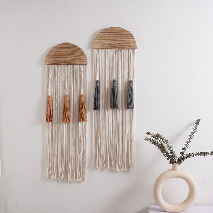 Modern Minimalist Tassel Bohemian Tapestry