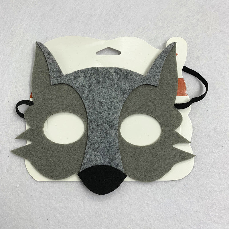 Children's animal masks made of felt "MAFI"