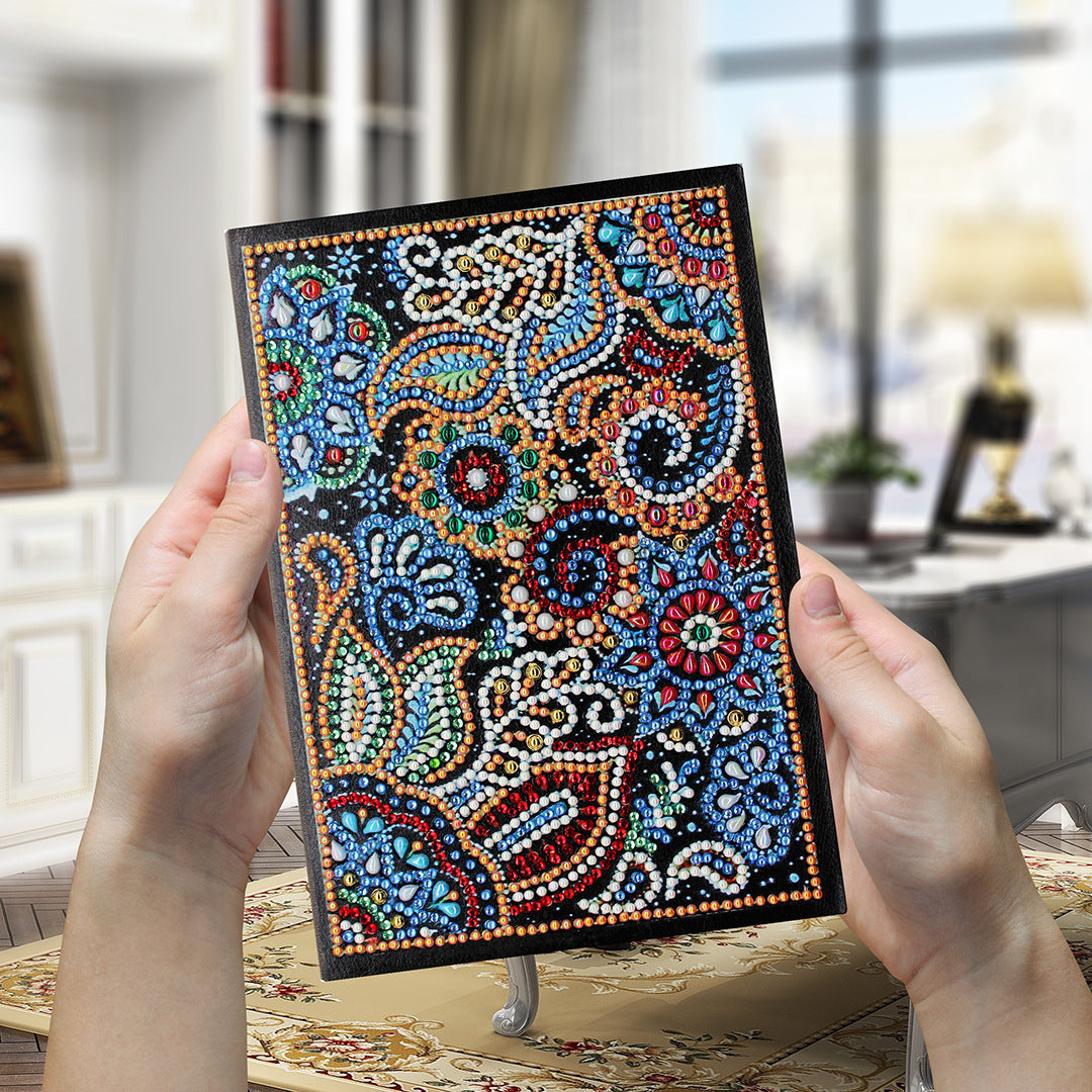 Shaped diamond painting notebook