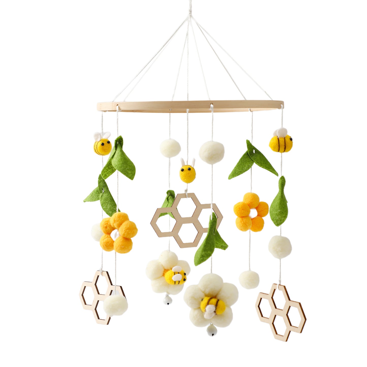 Baby Mobile Bienen Design "BABE"