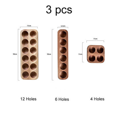 Aufbewahrung für Eier aus Holz "EGGER"
