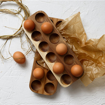 Aufbewahrung für Eier aus Holz "EGGER"