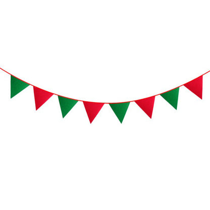 Filz Deko zu Weihnachten - Girlande - Home Decoration Felt Christmas Tree Elk Pendant Garland