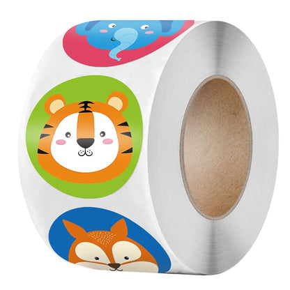 500roll Childrens Toys Reward Incentive Sticker Label Office Stationery Decoration Label Sealing Sticker