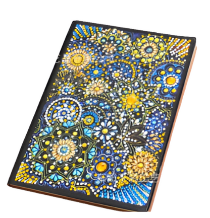 Shaped diamond painting notebook