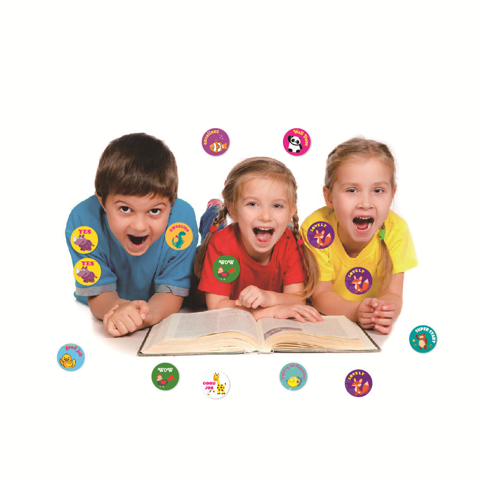 Teaching Cartoon Cute Animal Child Reward Sticker