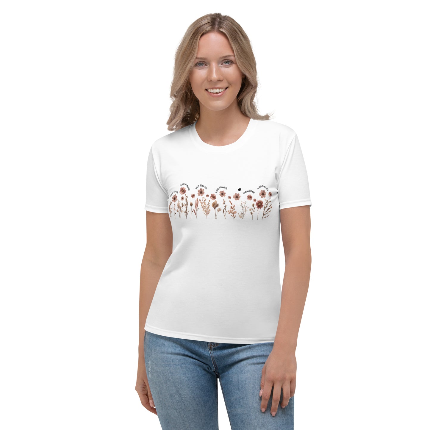 *♥DAUGHTER* T-Shirt [Familien Partnerlook Optionen] "WILDTO4"