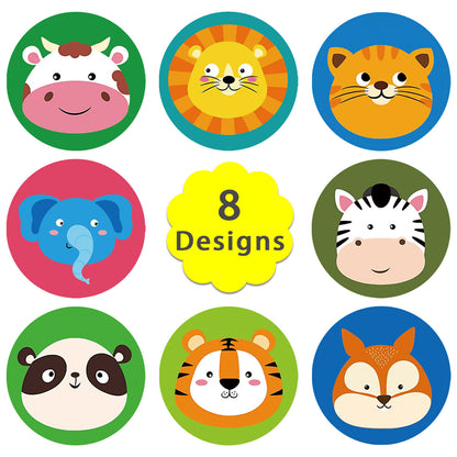 500roll Childrens Toys Reward Incentive Sticker Label Office Stationery Decoration Label Sealing Sticker