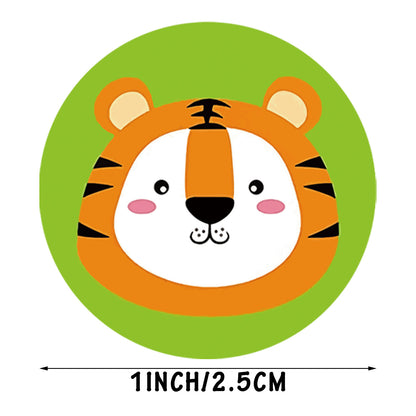 500roll Childrens Toys Reward Incentive Sticker Label Office Stationery Decoration Label Sealing Sticker