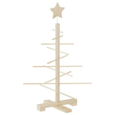 Boho Weihnachtsbaum aus Holz zum Schmücken "TREEDIY"