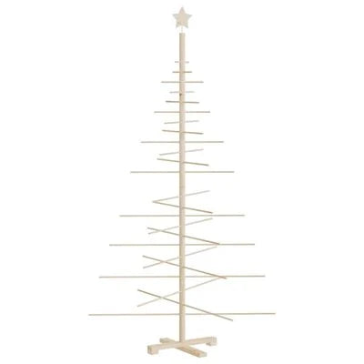 Boho Weihnachtsbaum aus Holz zum Schmücken "TREEDIY"