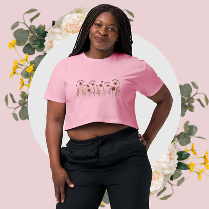 *♥ DAUGHTER* Crop-Top / T-Shirt [Family Matching Look Options] "WILDTO3" *This model ships to EU ONLY*