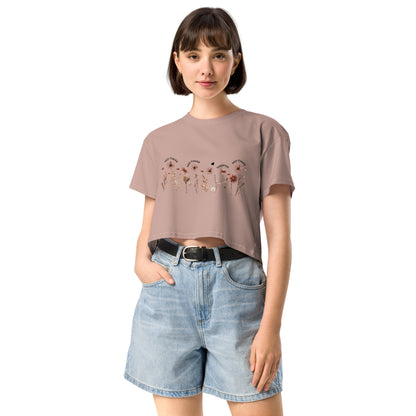 *♥ DAUGHTER* Crop-Top / T-Shirt [Family Matching Look Options] "WILDTO3" *This model ships to EU ONLY*