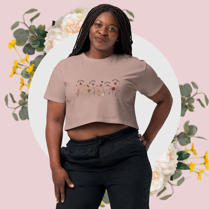 *♥ DAUGHTER* Crop-Top / T-Shirt [Family Matching Look Options] "WILDTO3" *This model ships to EU ONLY*