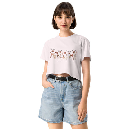 *♥ DAUGHTER* Crop-Top / T-Shirt [Family Matching Look Options] "WILDTO3" *This model ships to EU ONLY*