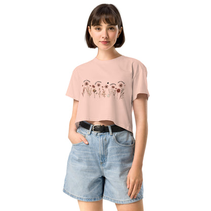 *♥ DAUGHTER* Crop-Top / T-Shirt [Family Matching Look Options] "WILDTO3" *This model ships to EU ONLY*