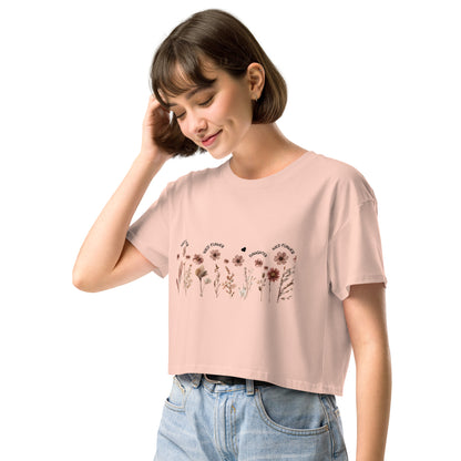 *♥ DAUGHTER* Crop-Top / T-Shirt [Family Matching Look Options] "WILDTO3" *This model ships to EU ONLY*